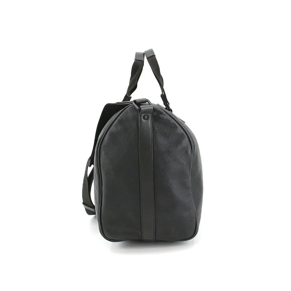 Louis Vuitton Monogram Shadow Speedy Bandouliere 40 Shoulder Bag Noir Black